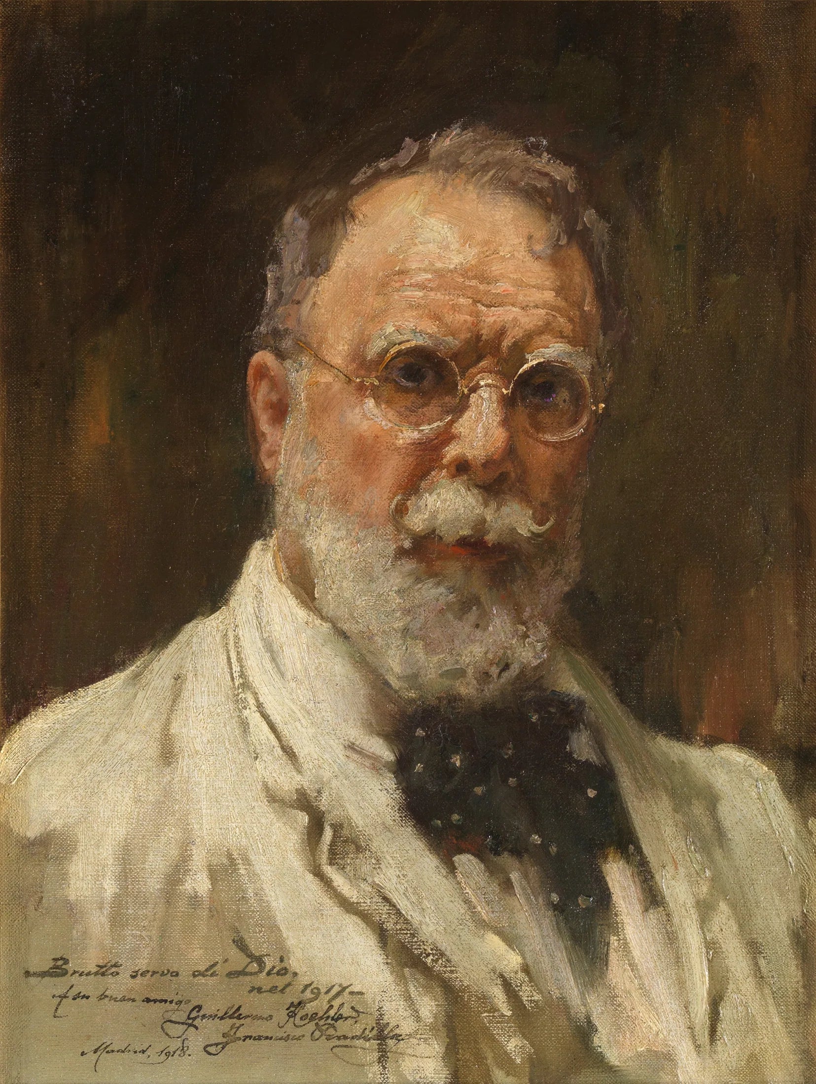 Autorretrato - Francisco Pradilla y Ortiz image 1 tableau peint à l’huile sur toile