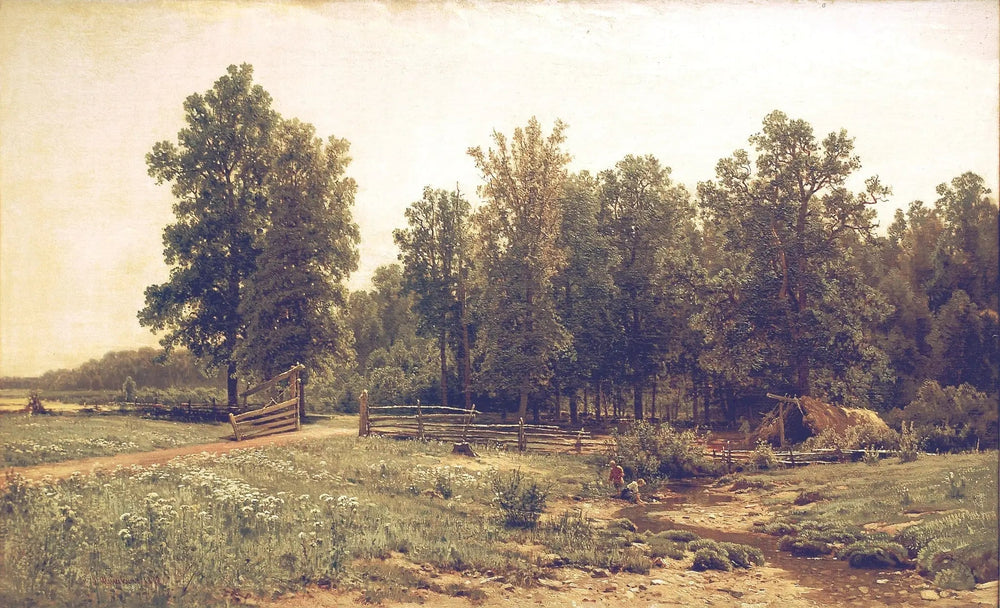 Aux abords de la forêt de chênes - Ivan Chichkine - Alpha Reproduction
