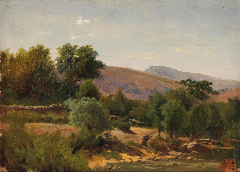 Aux abords du Monastère de Pierre (Aragon) - Carlos de Haes