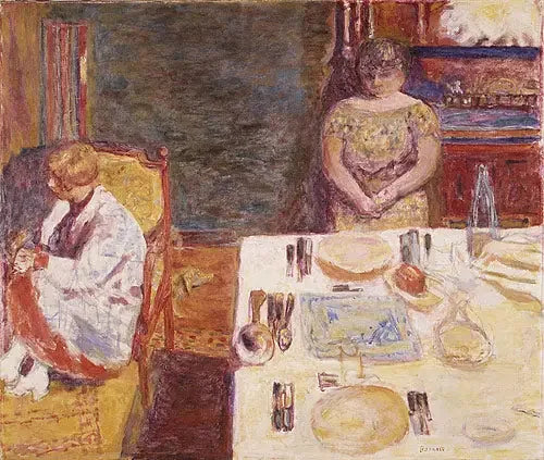 Avant le Dîner - Pierre Bonnard image 1 reproduction réalisée par Alpha Reproduction