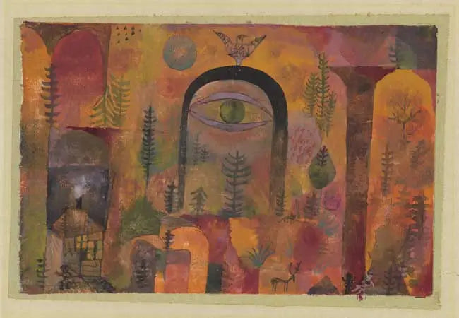 Avec l’aigle - Paul Klee