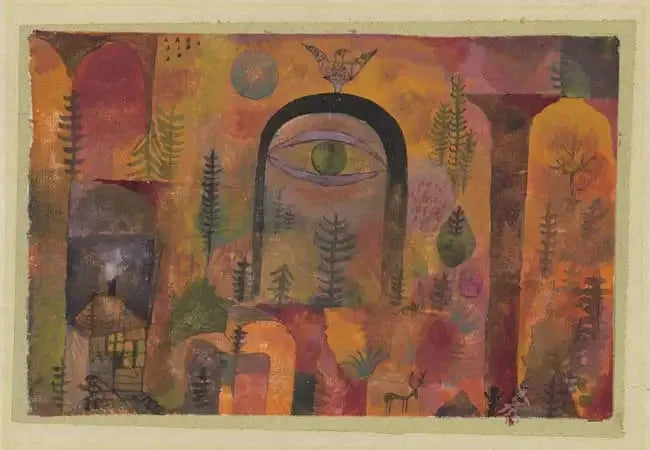 Avec l’aigle - Paul Klee