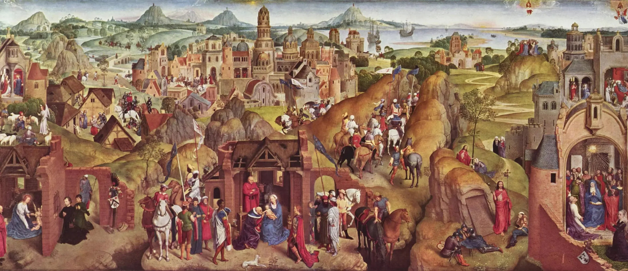 Avènement et Triomphe du Christ - Hans Memling image 1 tableau peint à l’huile sur toile