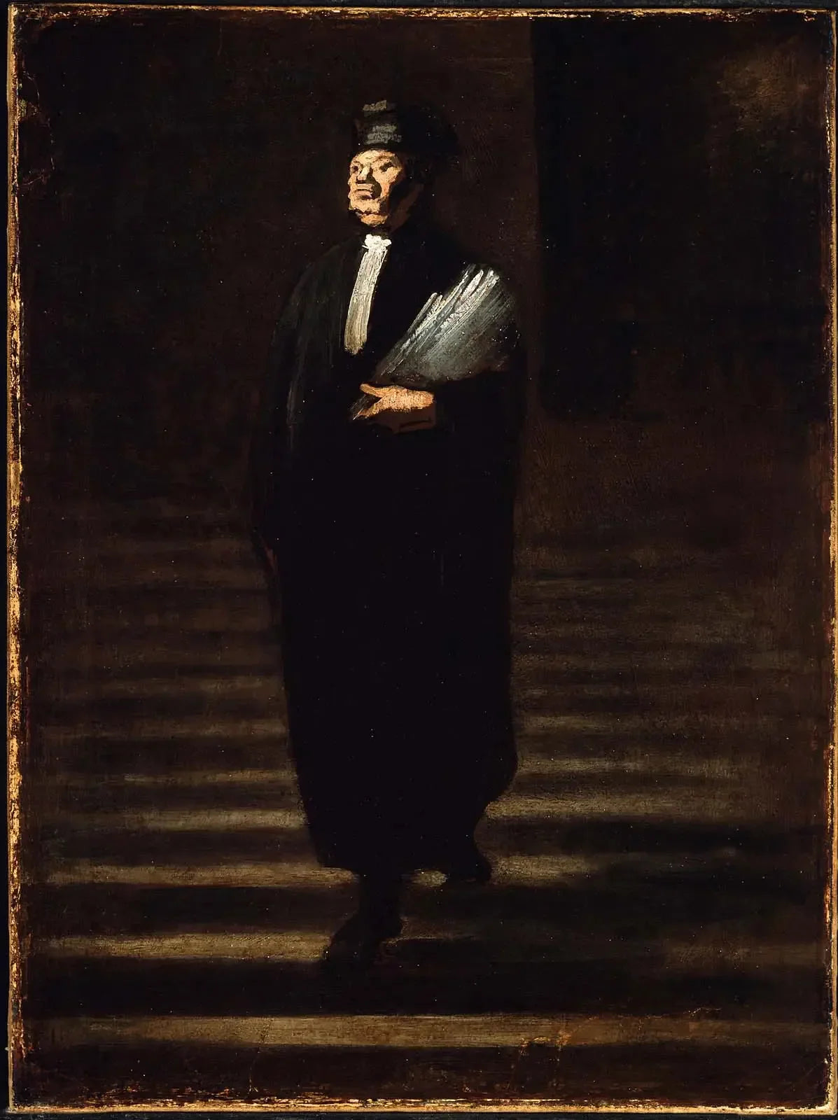 Avocat triomphant - Honoré Daumier image 1 copie peinte à la main à l’huile