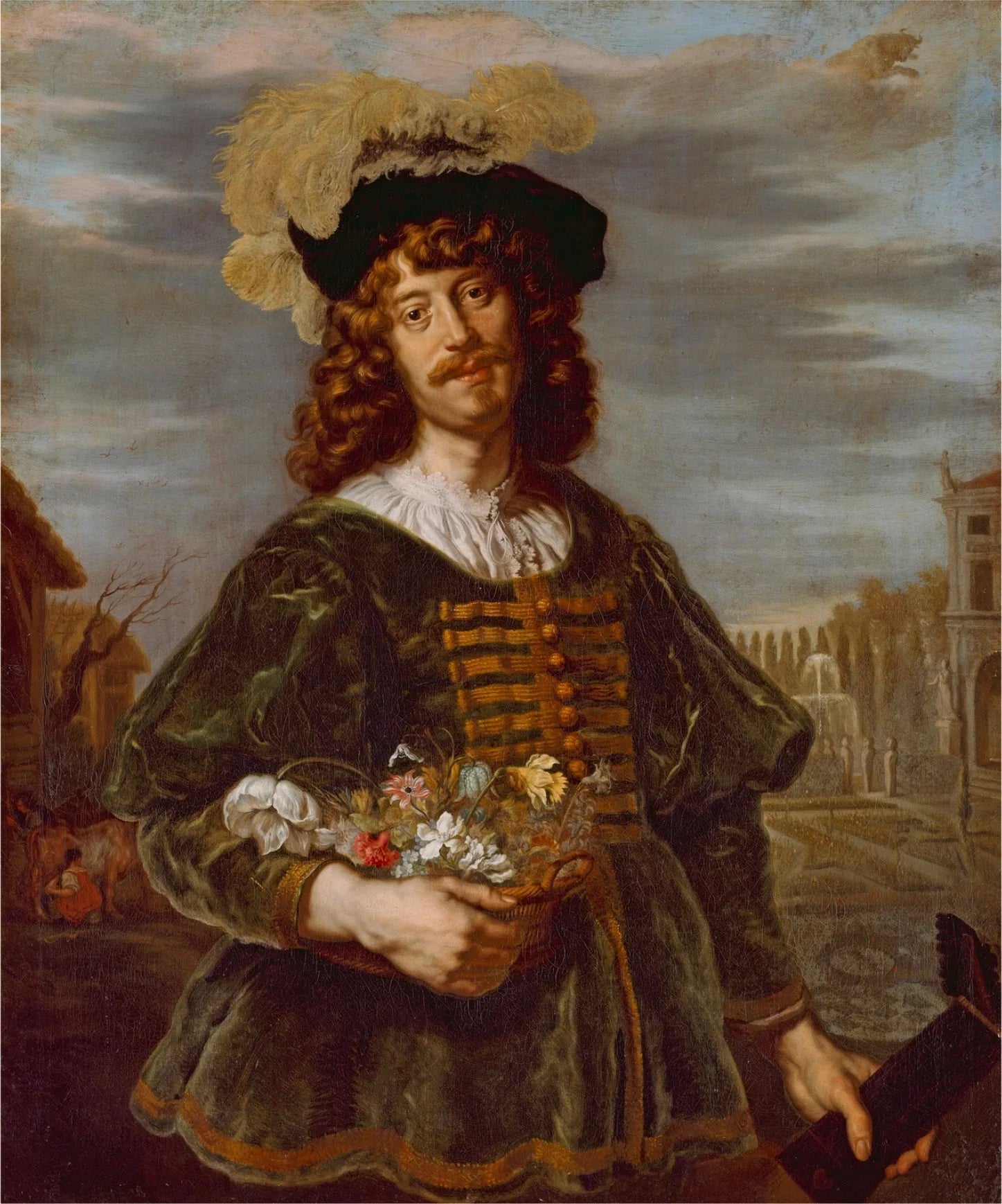 Avril - Joachim von Sandrart image 1 tableau peint à l’huile sur toile