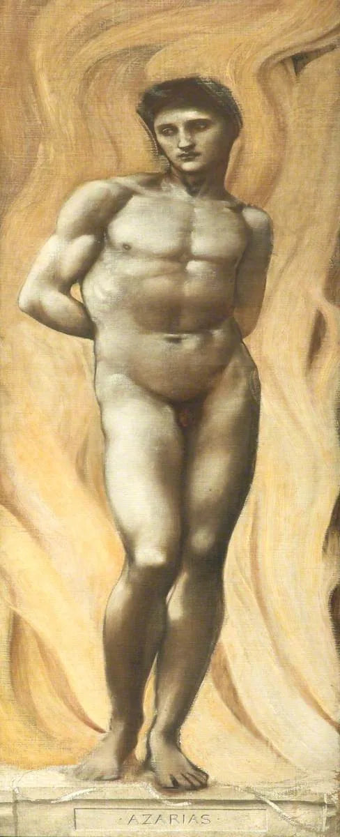 Azarias - Edward Burne-Jones image 1 tableau peint à l’huile sur toile