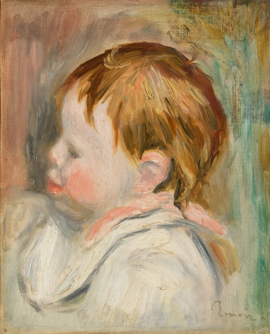 Baby's Head (Tête d'enfant, profil à gauche) - Pierre-Auguste Renoir