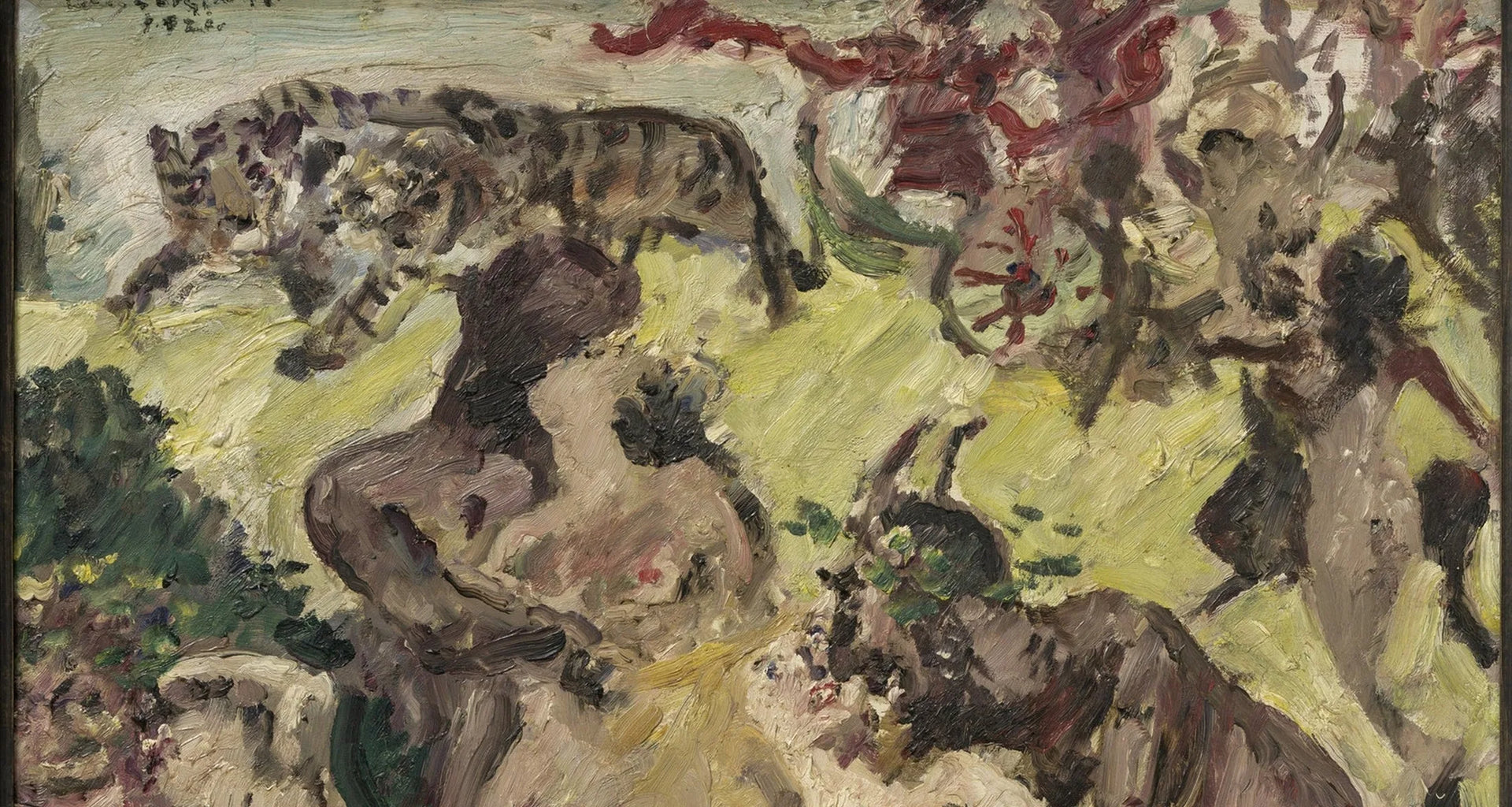 Bacchanal - Lovis Corinth image 1 reproduction artisanale de tableau