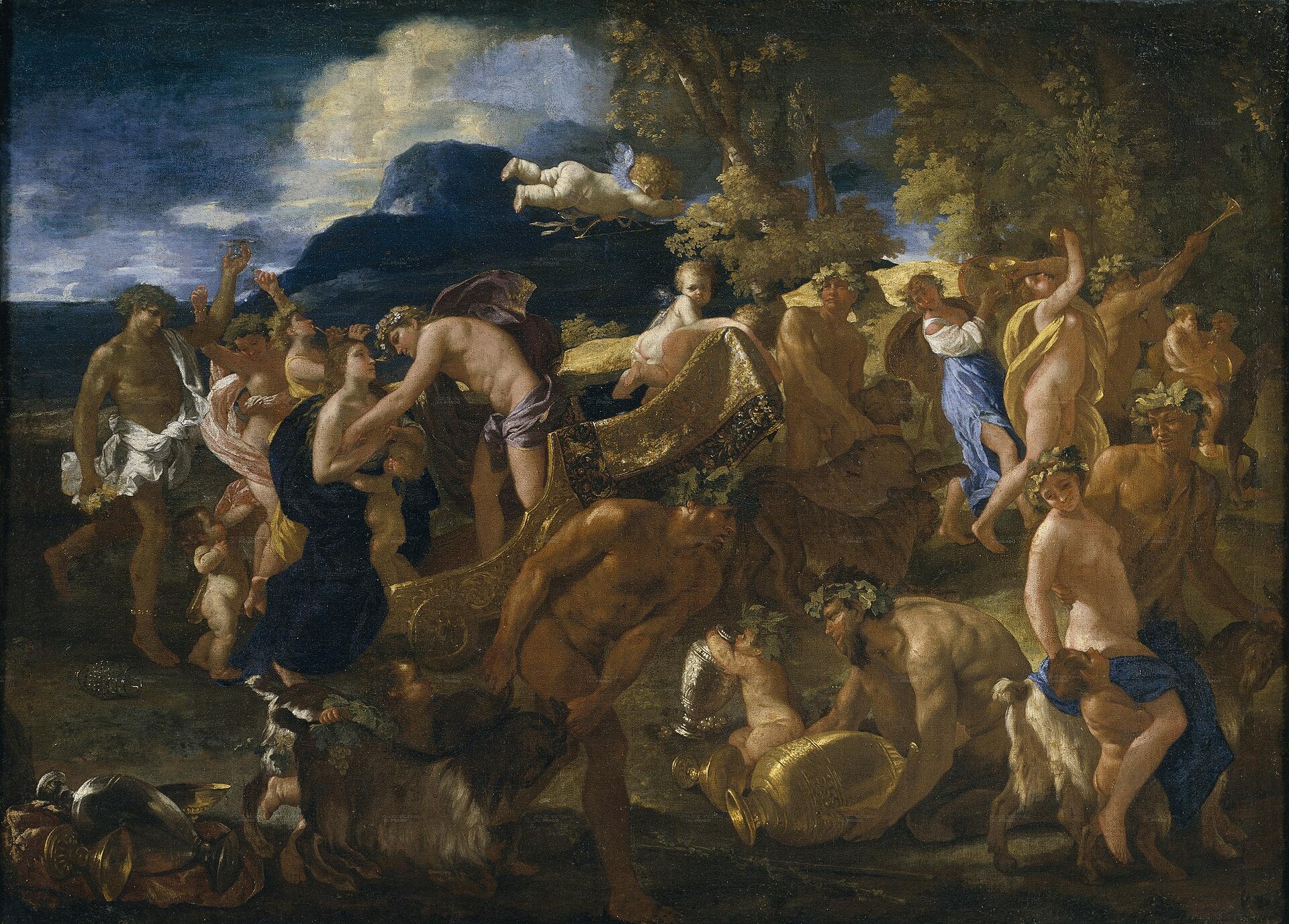 Bacchus et Ariane - Nicolas Poussin