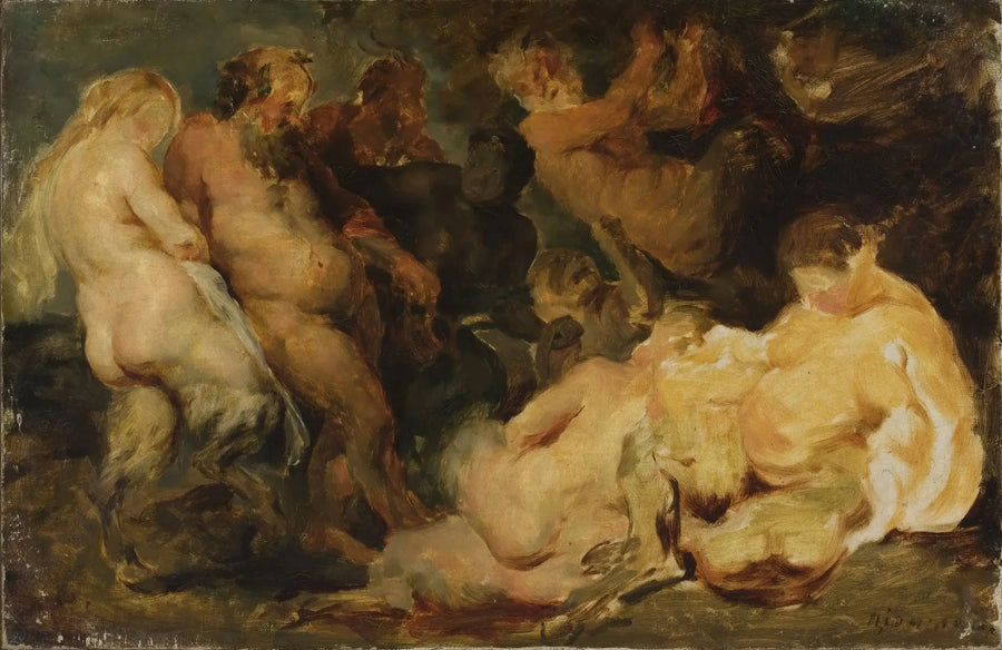 bacchanales - Peter Paul Rubens