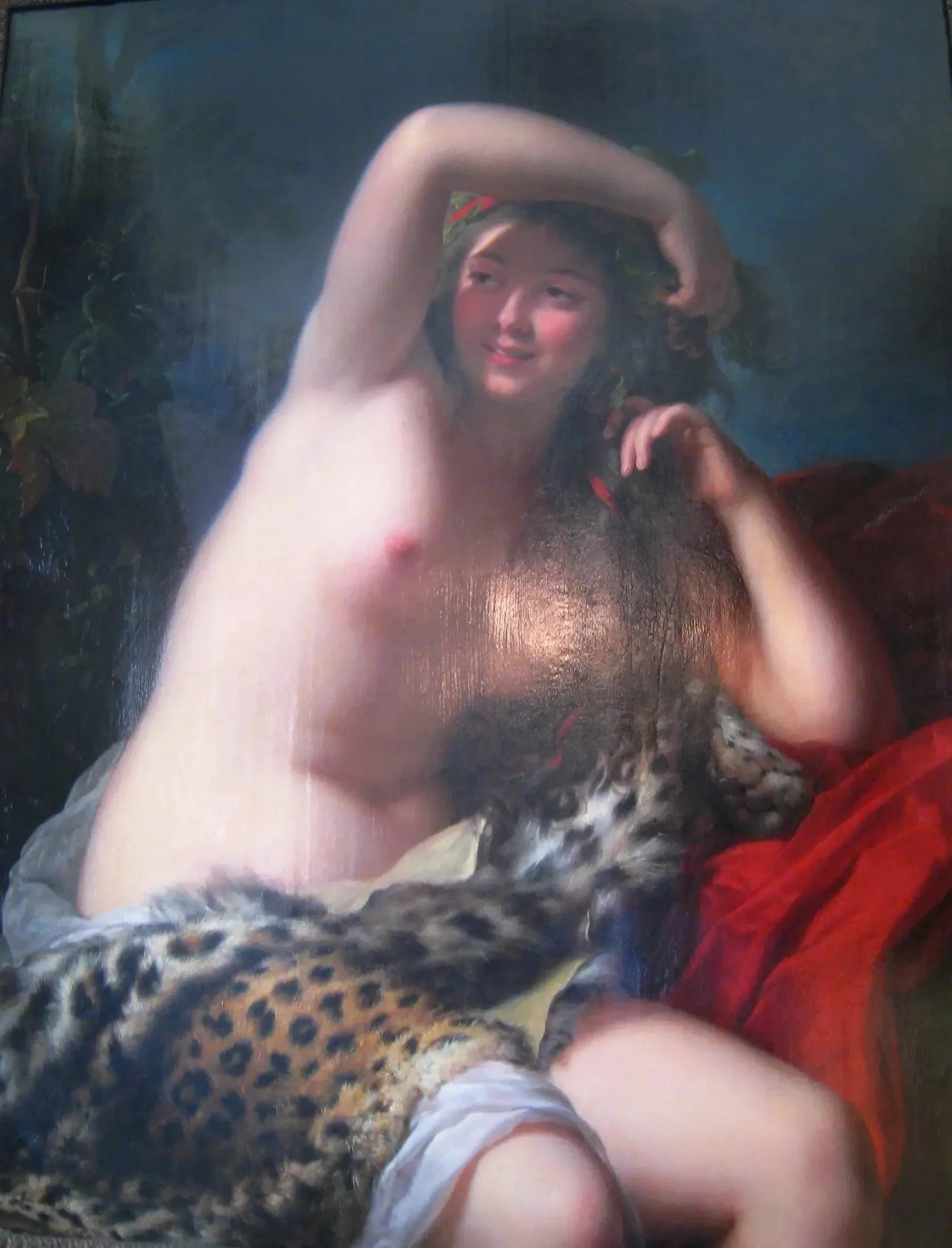 Bacchante - Élisabeth Vigée Le Brun image 1 copie de tableau peinte à la main