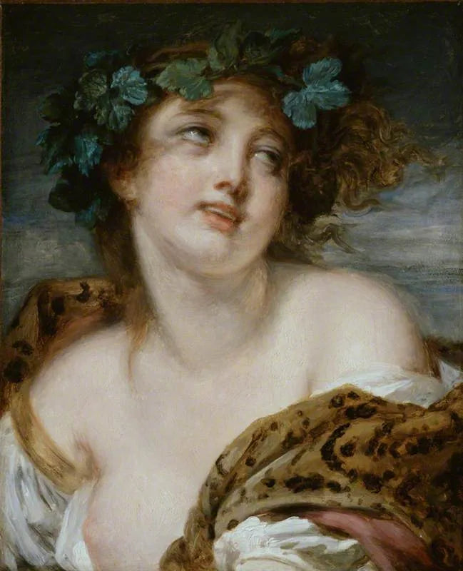 Bacchante - Jean-Baptiste Greuze image 1 copie de tableau peinte à la main