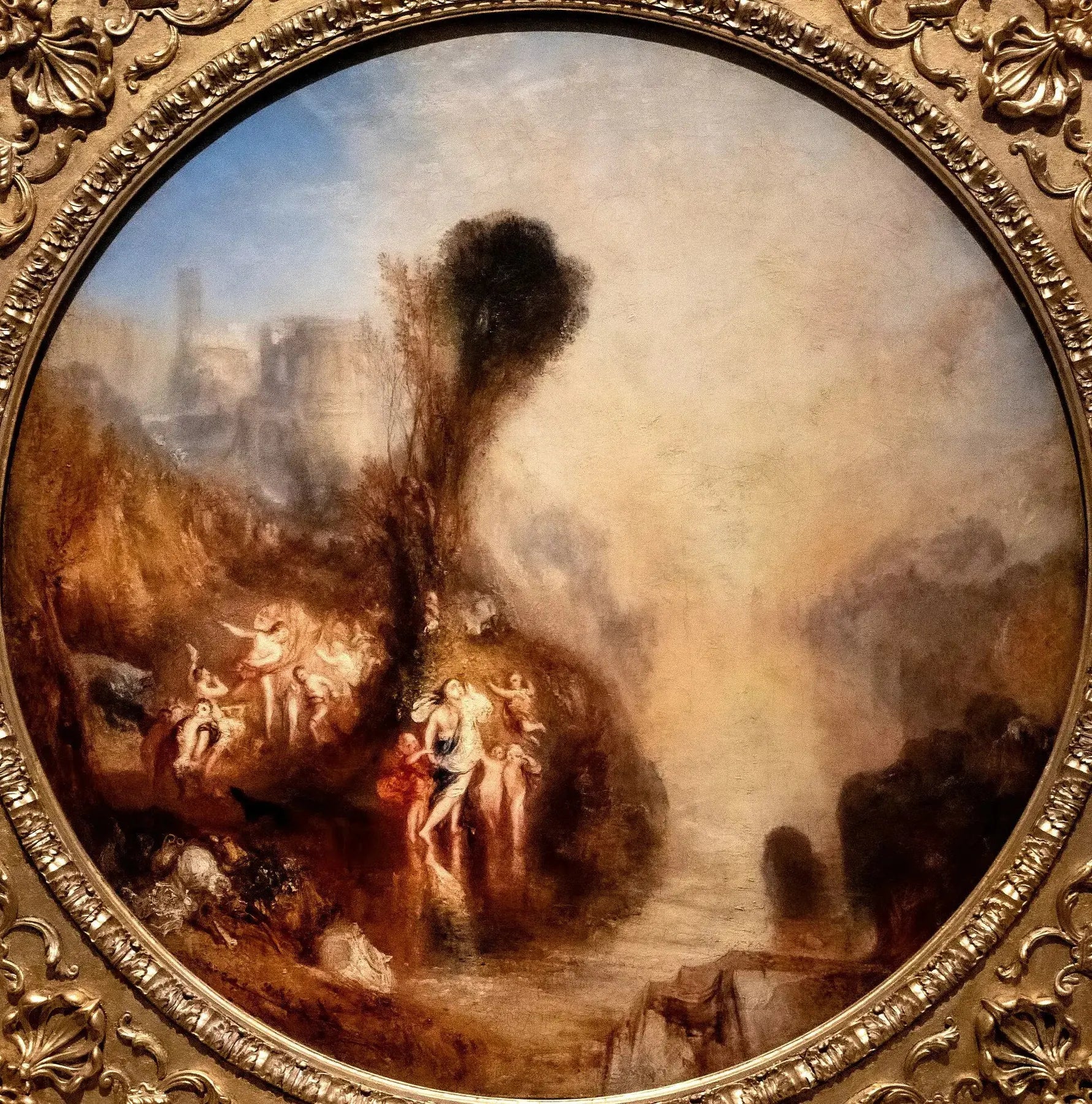 Bacchus and Ariadne - J. M. W. Turner image 1 copie peinte à la main à l’huile