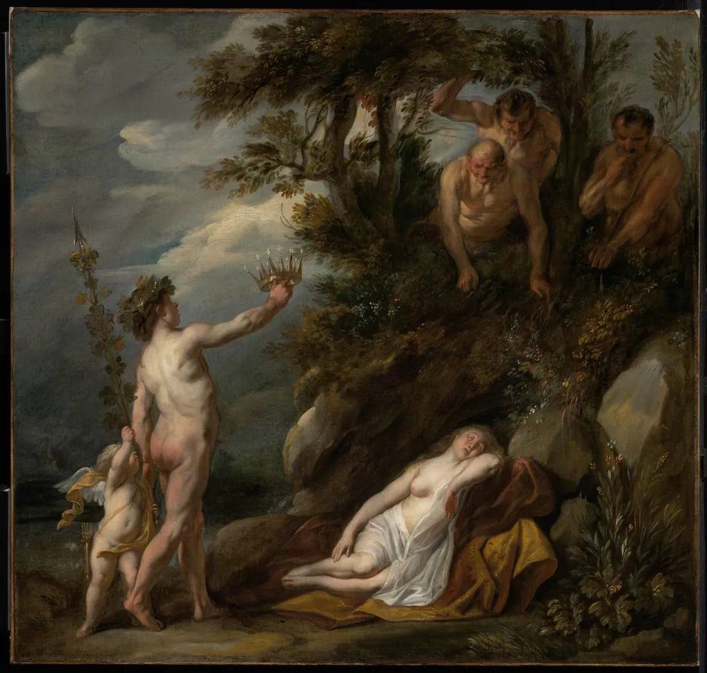 Bacchus découvrant Ariane - Jacob Jordaens image 1 tableau peint à l’huile sur toile