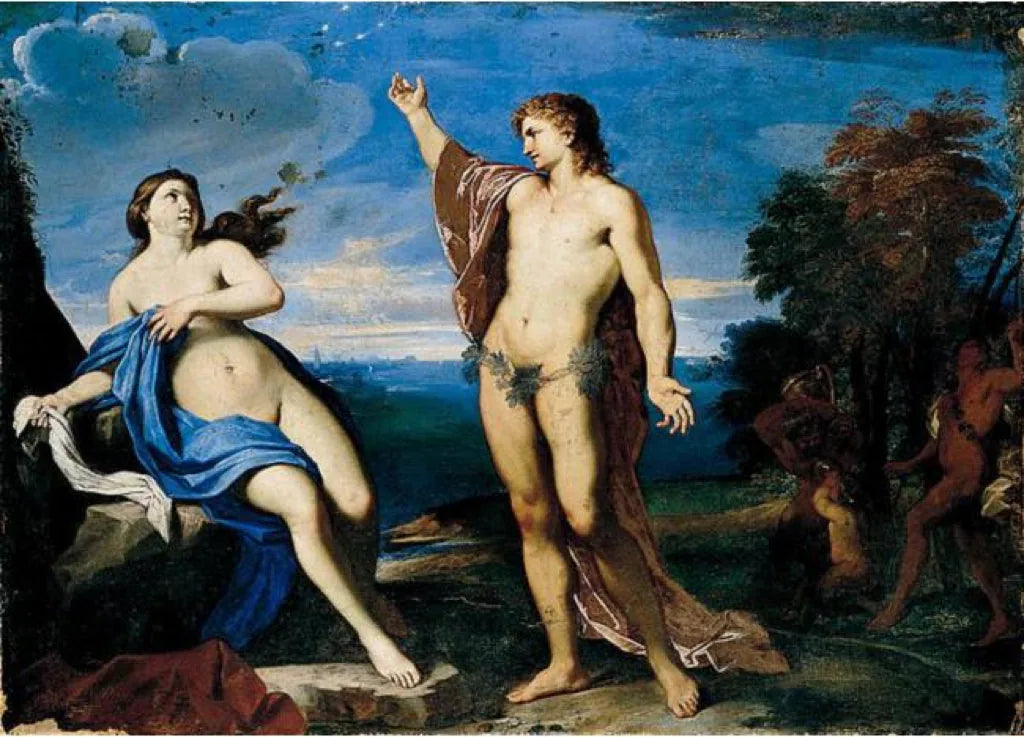 Bacchus et Ariane - Carlo Maratta image 1 reproduction artisanale de tableau