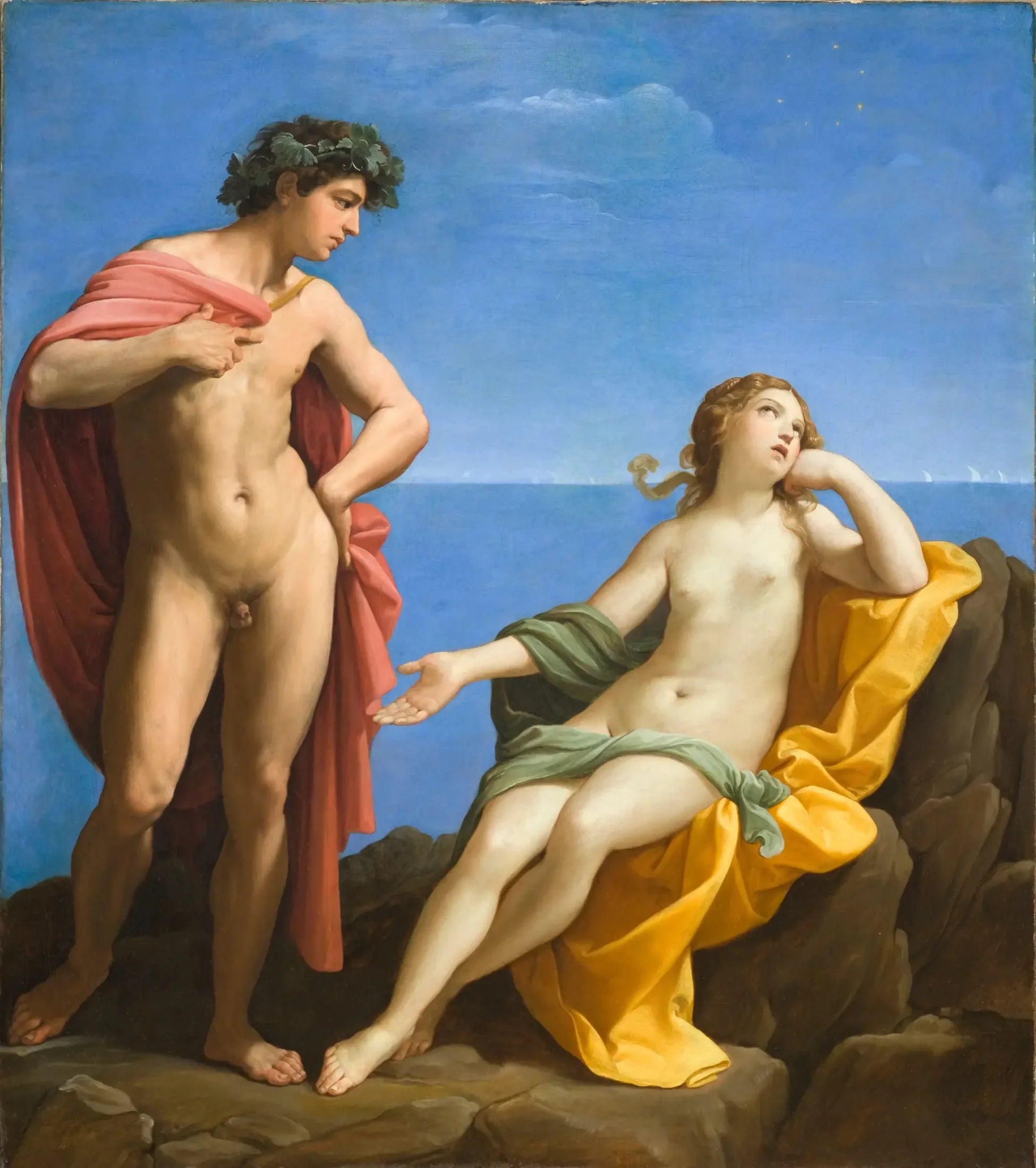 Bacchus et Ariane - Guido Reni image 1 copie de tableau peinte à la main