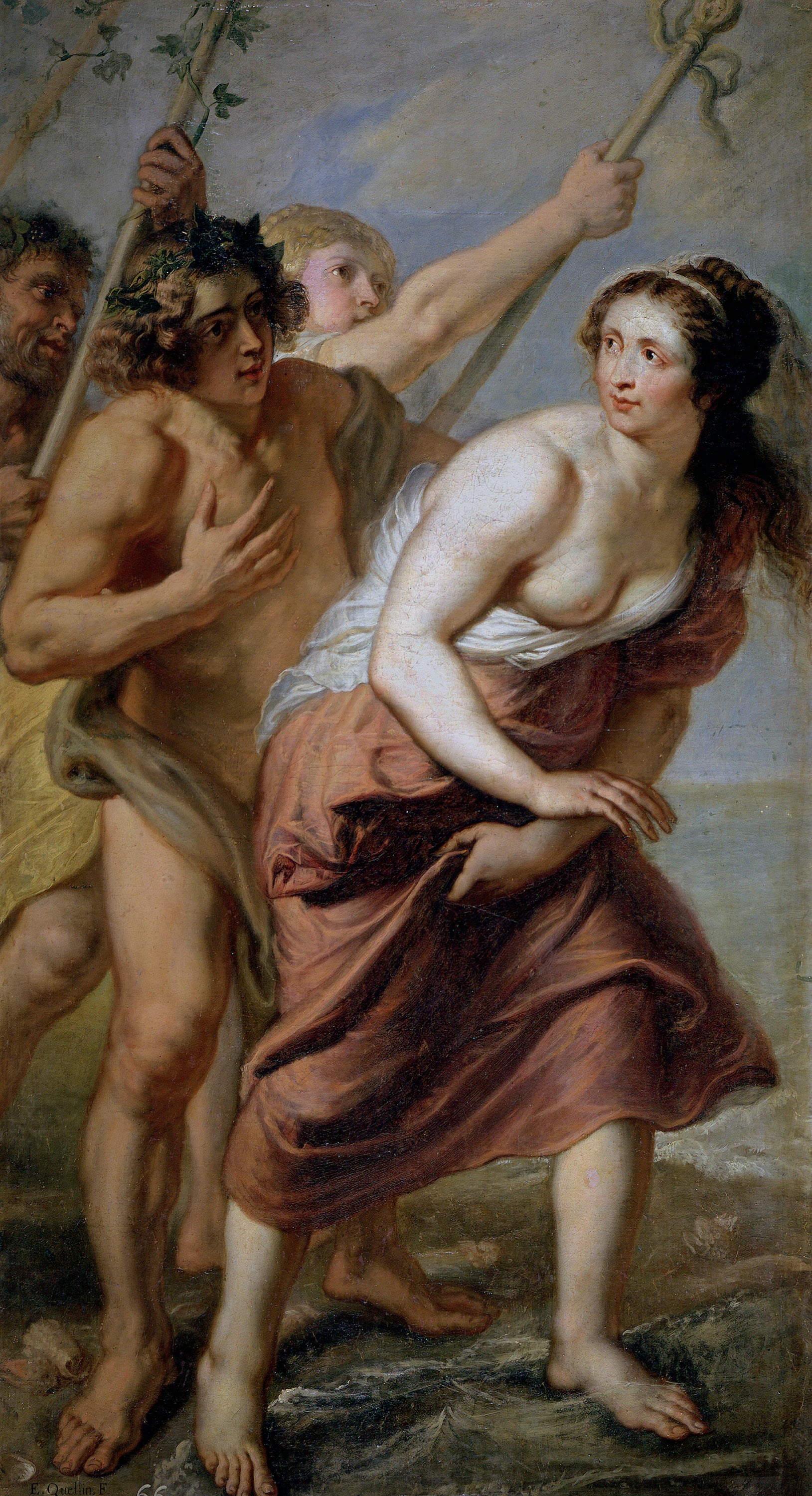 Bacchus et Ariane - Pierre Paul Rubens|Érasme Quellin le Jeune