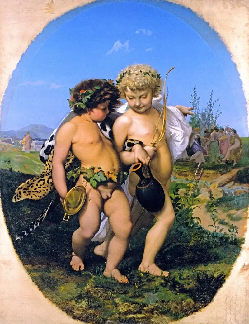 Bacchus et l'Amour ivres - Jean-Léon Gérôme
