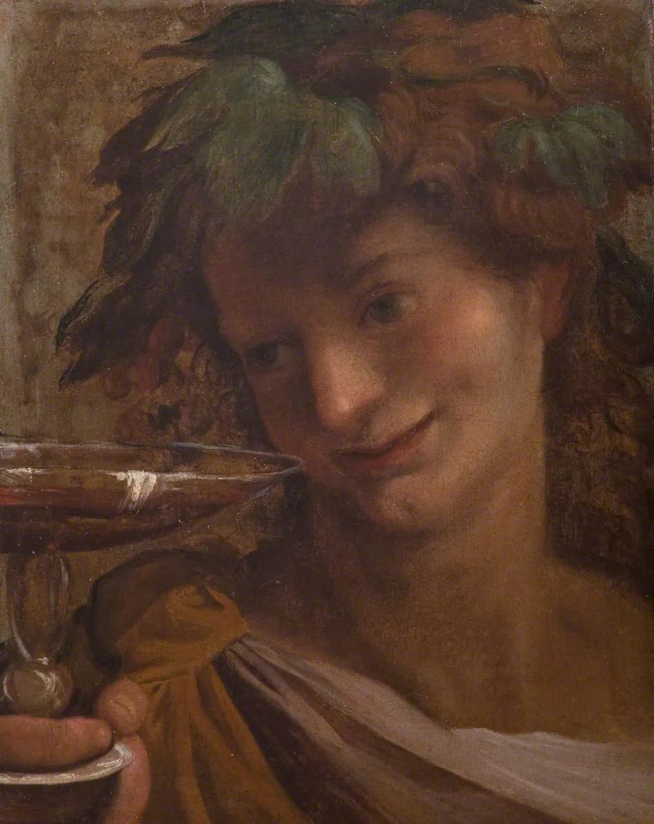 Bacchus juvénile - Annibale Carracci image 1 reproduction de peinture à l’huile