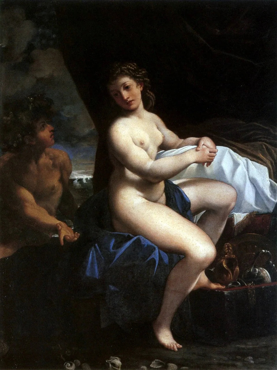 Bacchus und Ariadne - Ludovico Carracci image 1 reproduction réalisée par Alpha Reproduction