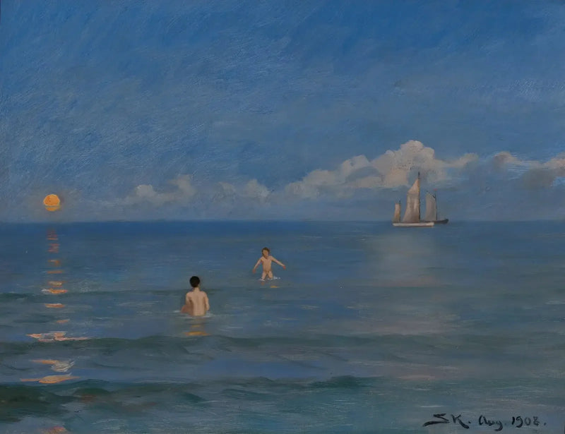 Badende drenge - Peder Severin Krøyer