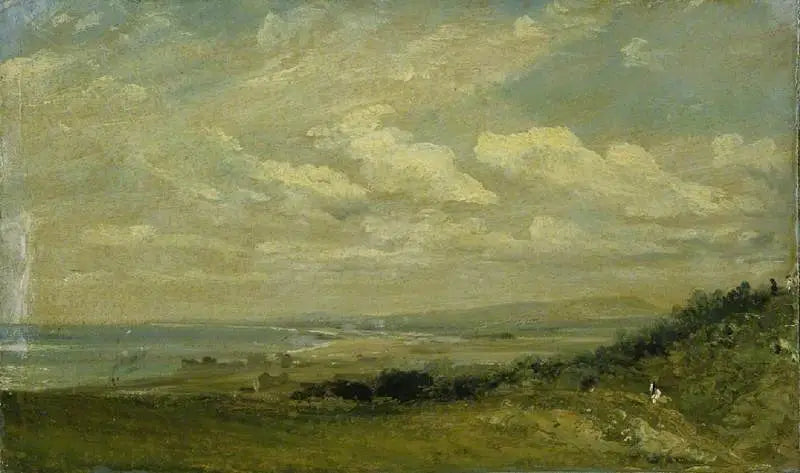 Baie de Shoreham, près de Brighton (1824) - John Constable image 1 reproduction artisanale de tableau