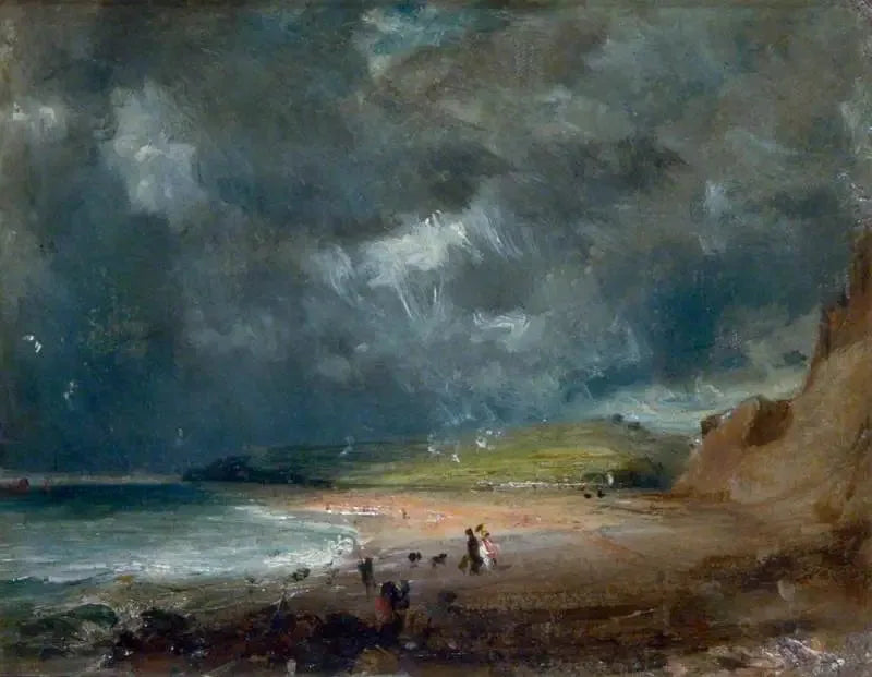 Baie de Weymouth - John Constable image 1 copie de tableau peinte à la main