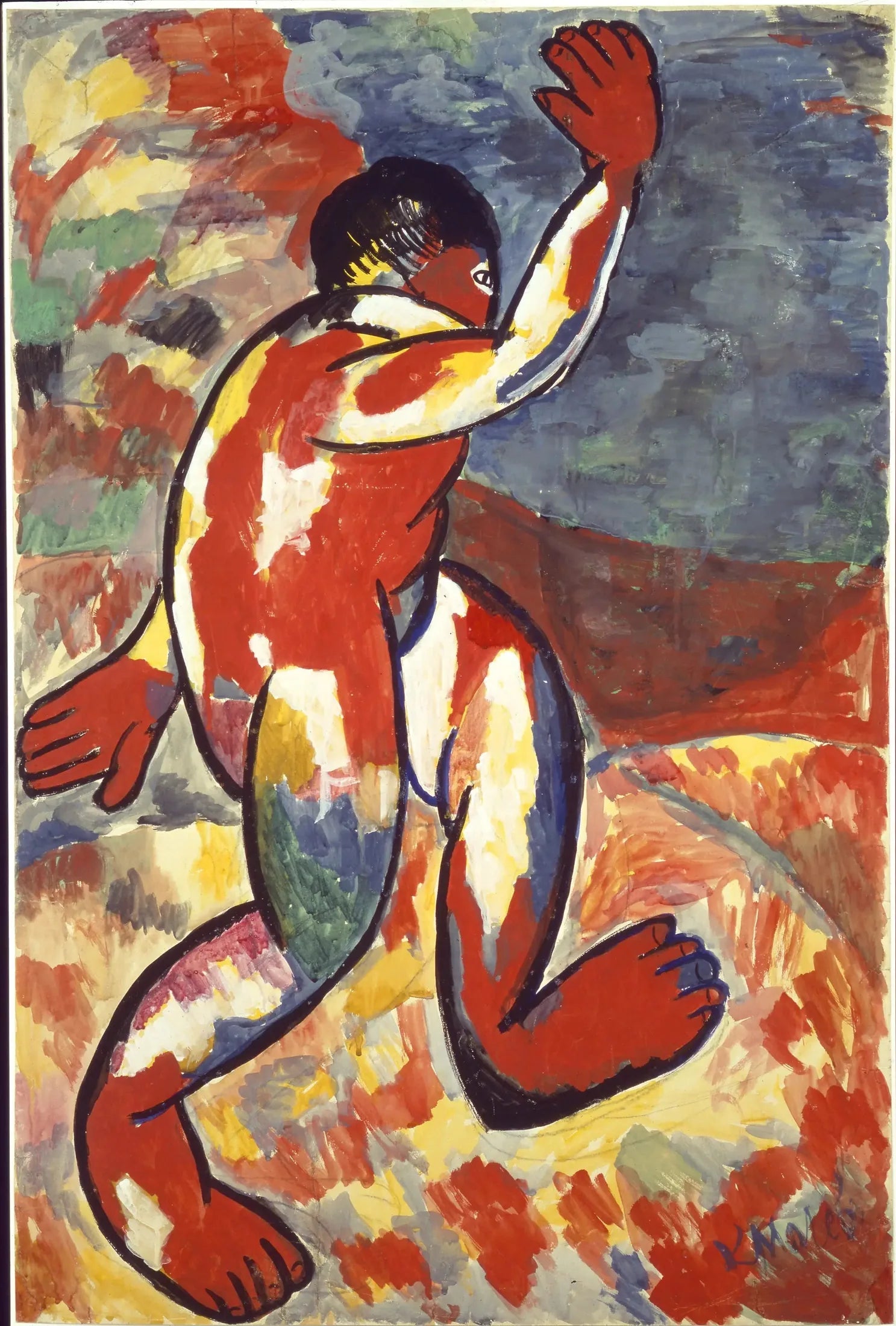 Baigneur - Kazimir Malevich image 1 tableau peint à l’huile sur toile