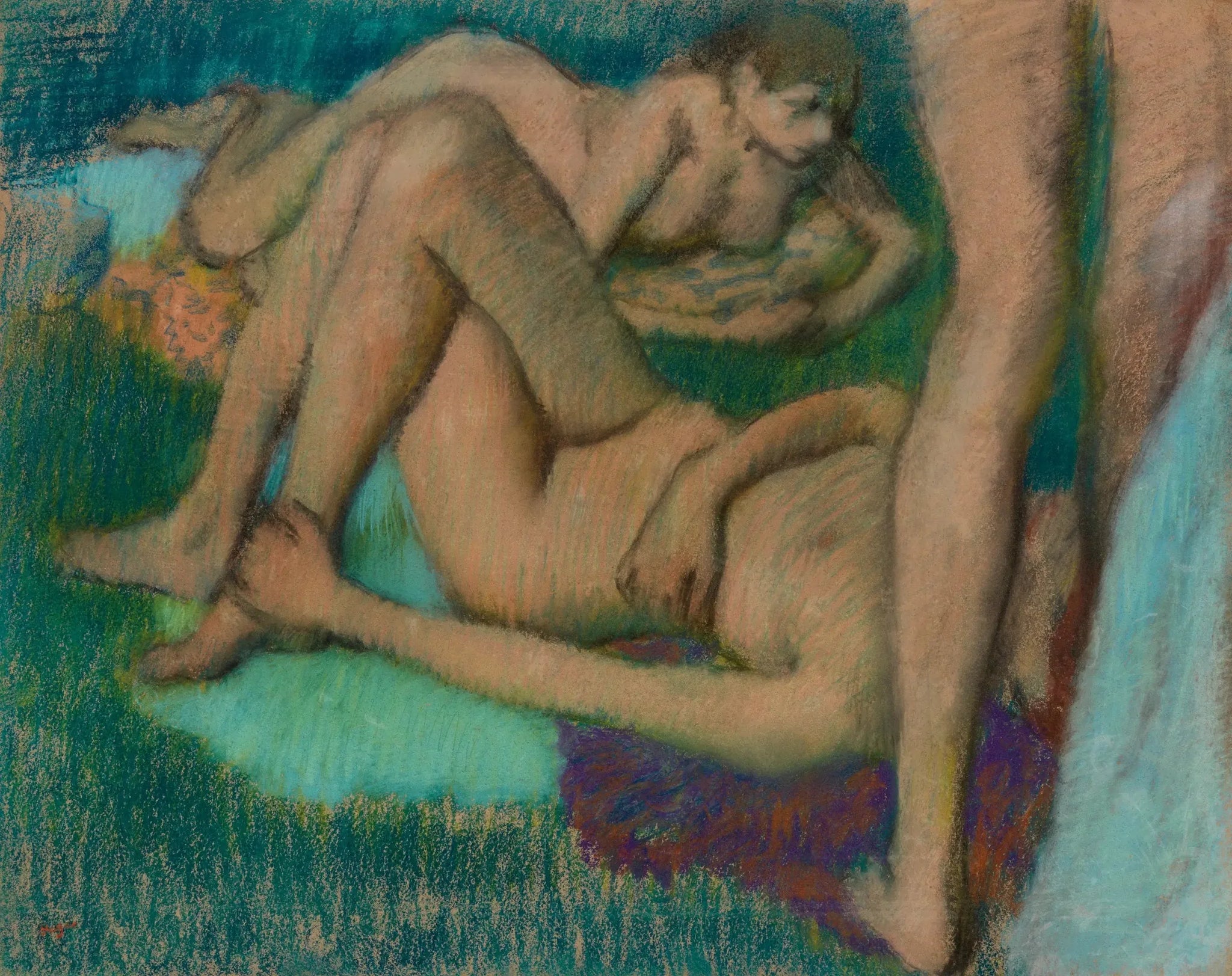 baigneurs - Edgar Degas image 1 tableau peint à l’huile sur toile