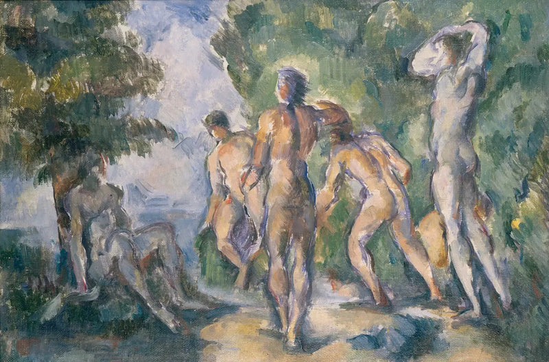 Baigneurs - Paul Cézanne
