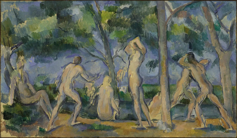 Baigneurs - Paul Cézanne