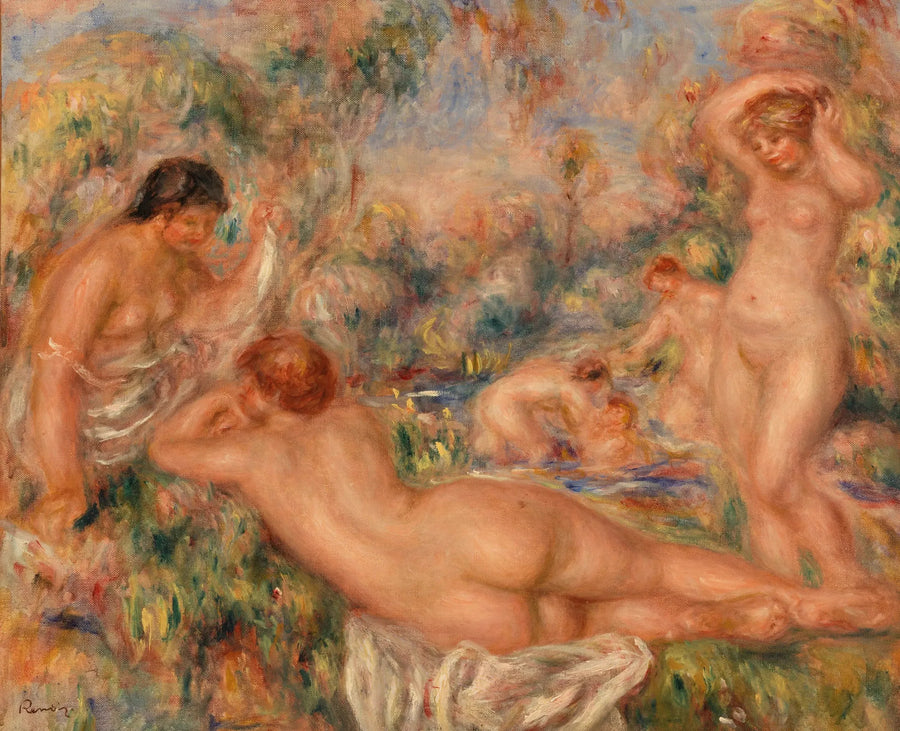 Baigneuses - Pierre-Auguste Renoir