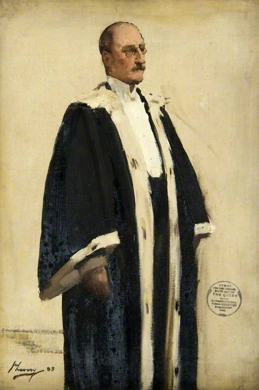 Bailie Simons (croquis) - John Lavery image 1 copie de tableau peinte à la main