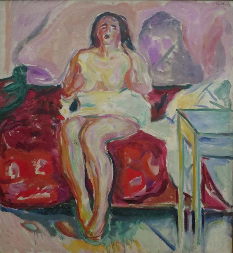 Baillement matinal - Edvard Munch