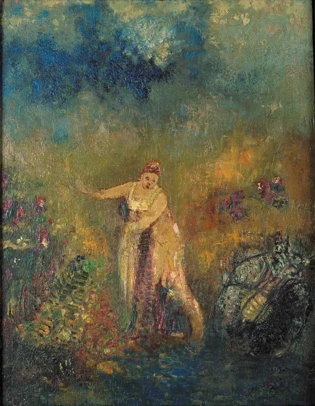 Bain de Vénus - Odilon Redon image 1 copie de tableau peinte à la main