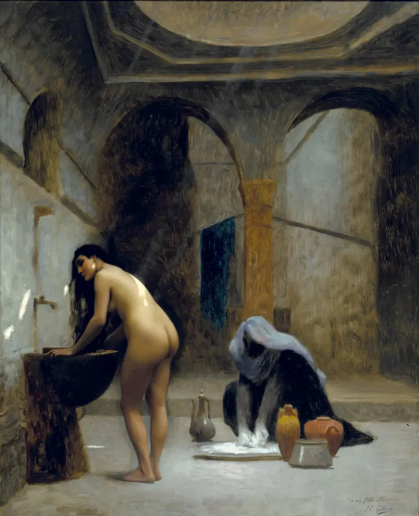Bain maure - Jean-Léon Gérôme image 1 reproduction réalisée par Alpha Reproduction