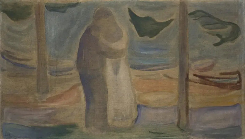 Baiser sur la plage (Frise Reinhardt) - Edvard Munch