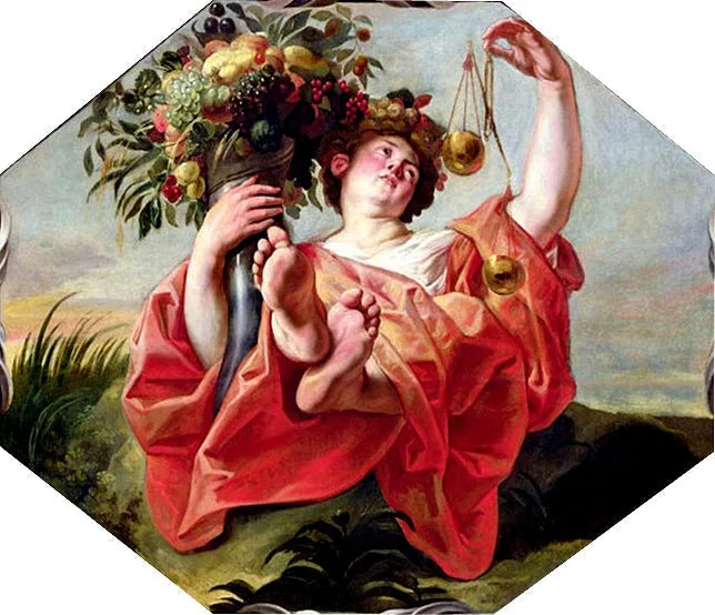 Balance, un des signes du zodiaque - Jacob Jordaens image 1 reproduction réalisée par Alpha Reproduction