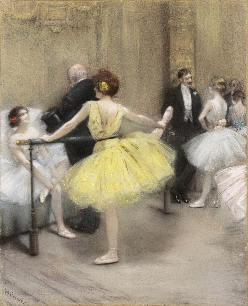 Ballerines - Henri Gervex image 1 reproduction de peinture à l’huile