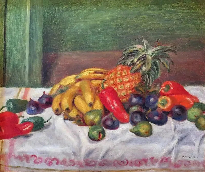 Bananes et ananas - Pierre-Auguste Renoir