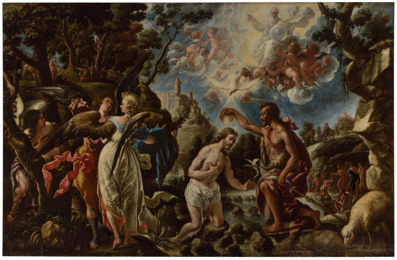 Le baptême du Christ - Juan de Pareja