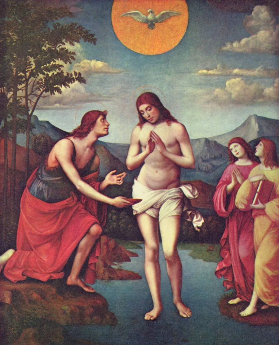 Baptême du Christ - Francesco Francia