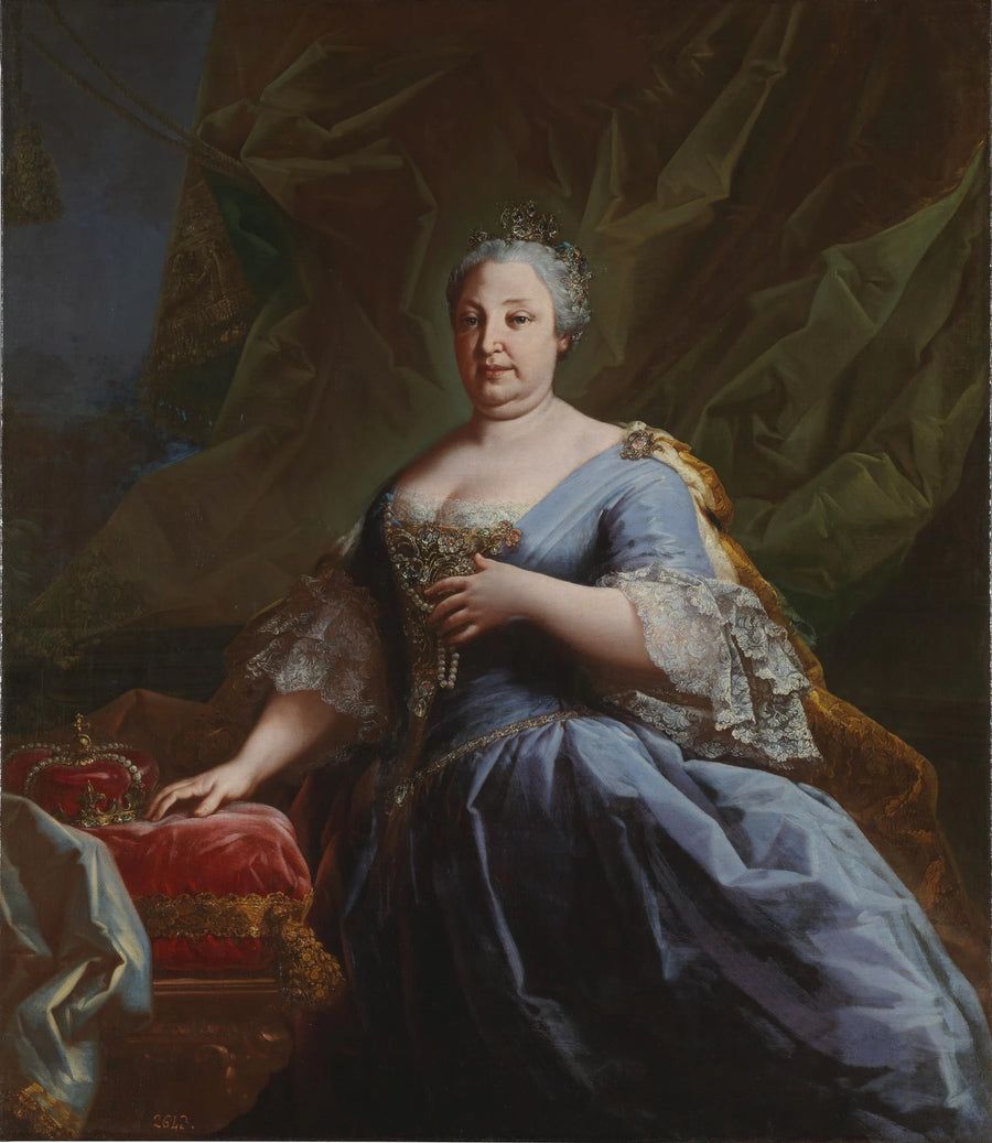 Barbara de Bragance, reine d'Espagne - Artiste inconnu
