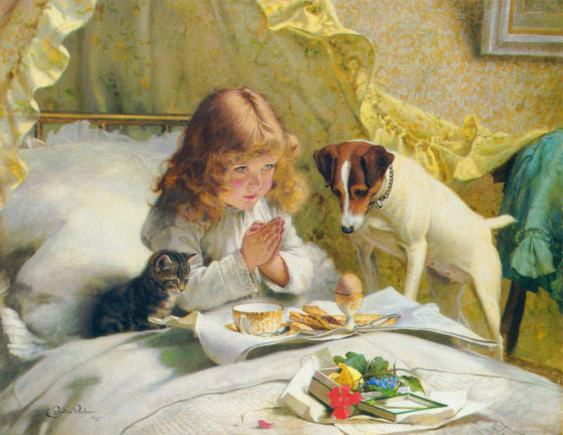 Suspense - Charles Burton Barber