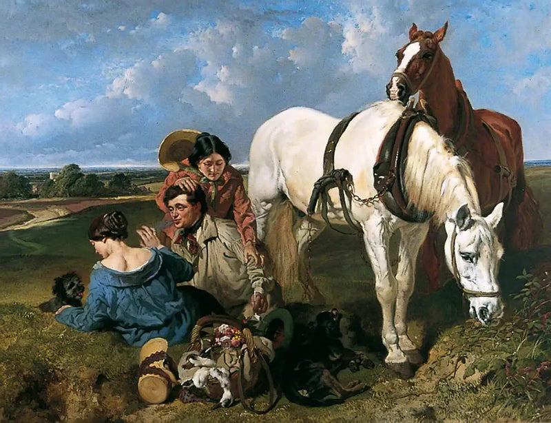 Barney, laisse les filles tranquilles - John Frederick Herring, Sr.