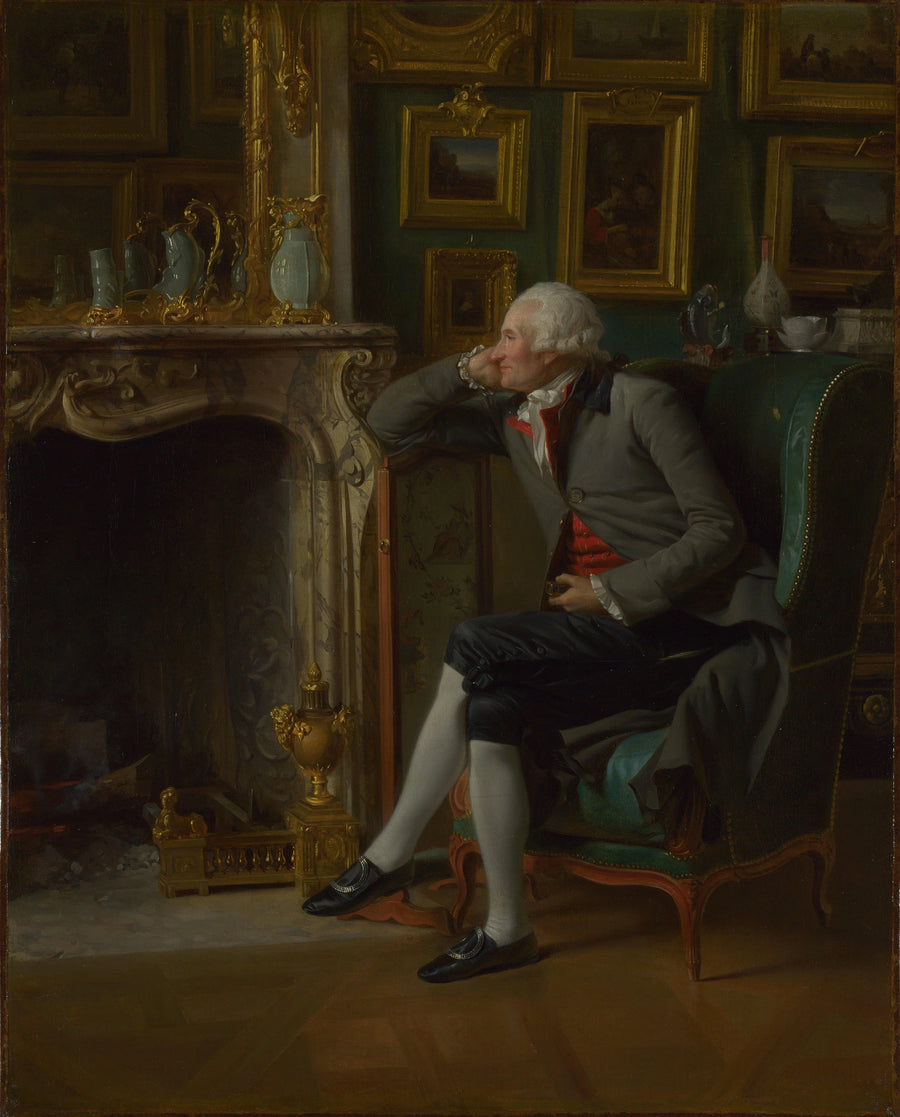 Le baron de Besenval dans son salon de compagnie - Henri-Pierre Danloux