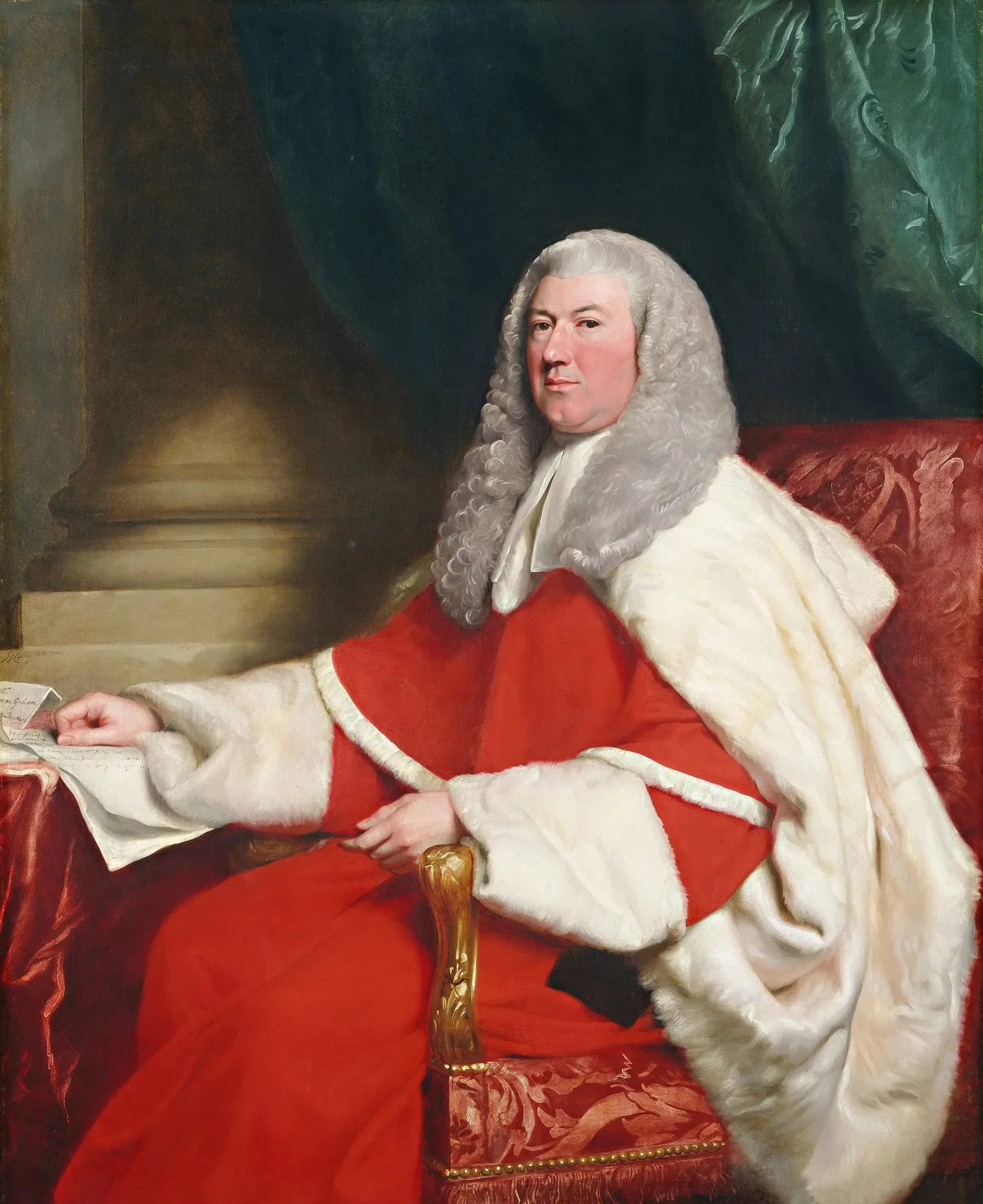 Baron Graham - John Singleton Copley image 1 reproduction réalisée par Alpha Reproduction