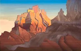 Basgo-1932 - Nicolas Roerich image 1 reproduction de peinture à l’huile