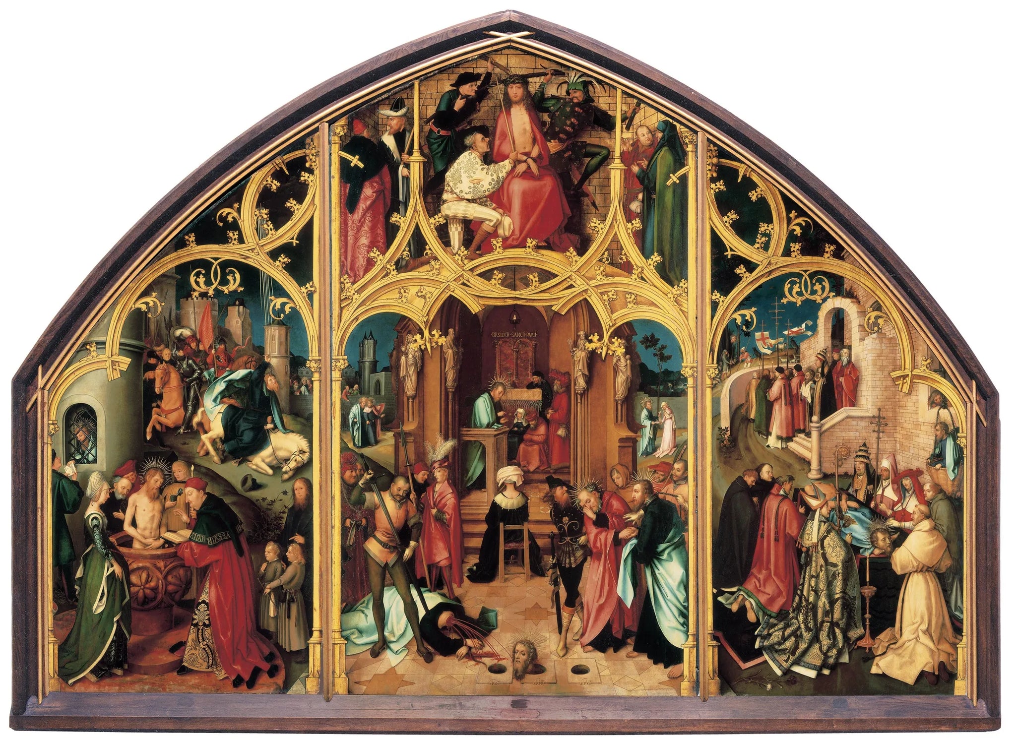 basilique San Paolo hors les murs - Hans Holbein the Elder image 1 reproduction d’œuvre d’art à l’huile