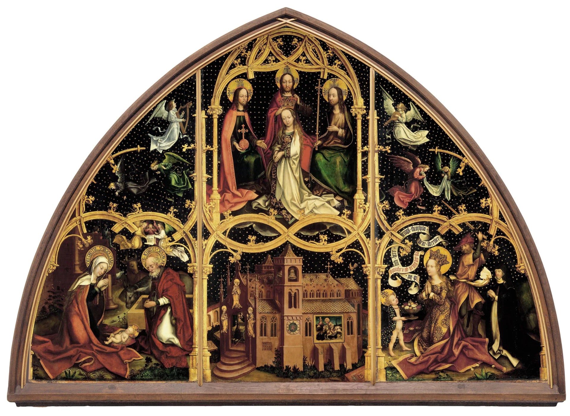 basilique Santa Maria Maggiore - Hans Holbein the Elder image 1 reproduction artisanale de tableau